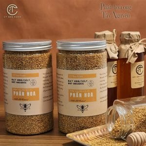 500gr Phấn hoa mật ong nguyên chất Gia Lai [Hũ PET]