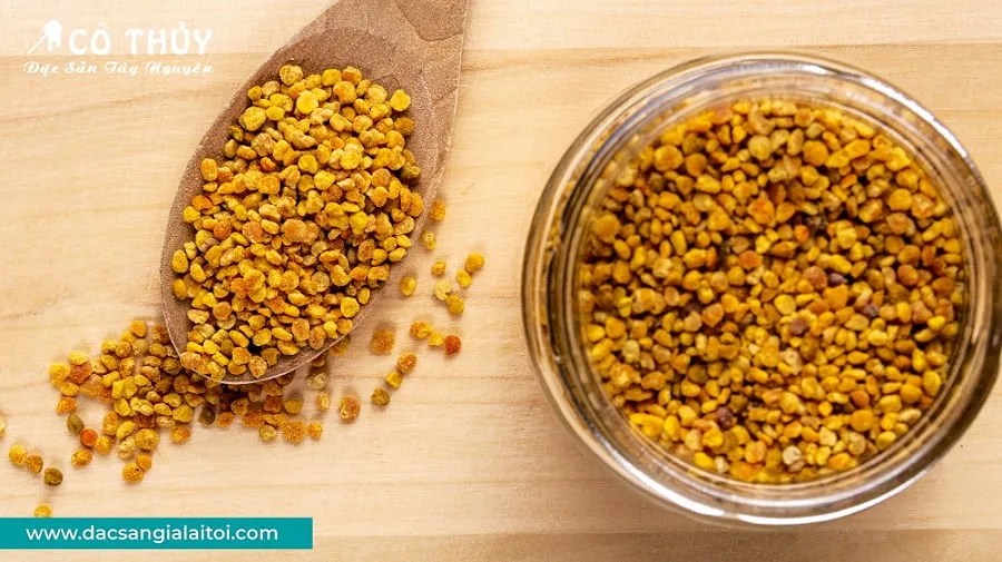 Phấn hoa có trong mật ong