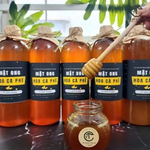 Mật Ong Hoa Cà Phê Nguyên Chất Gia Lai - (1000ml)