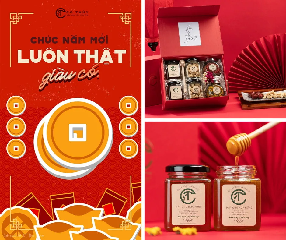 Set quà tết các loại hạt dinh dưỡng