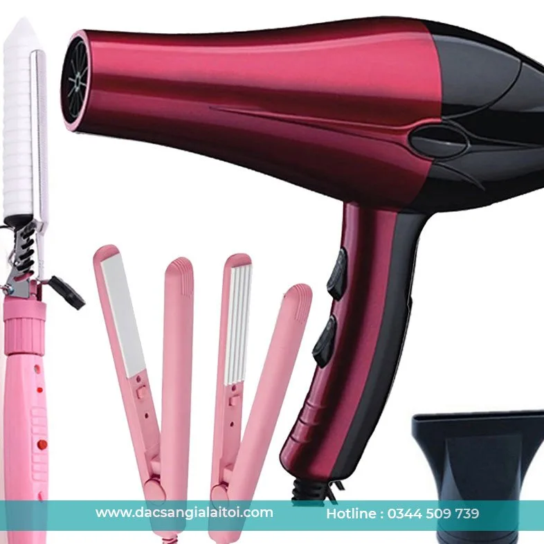 Máy sấy tóc hoặc máy duỗi tóc
