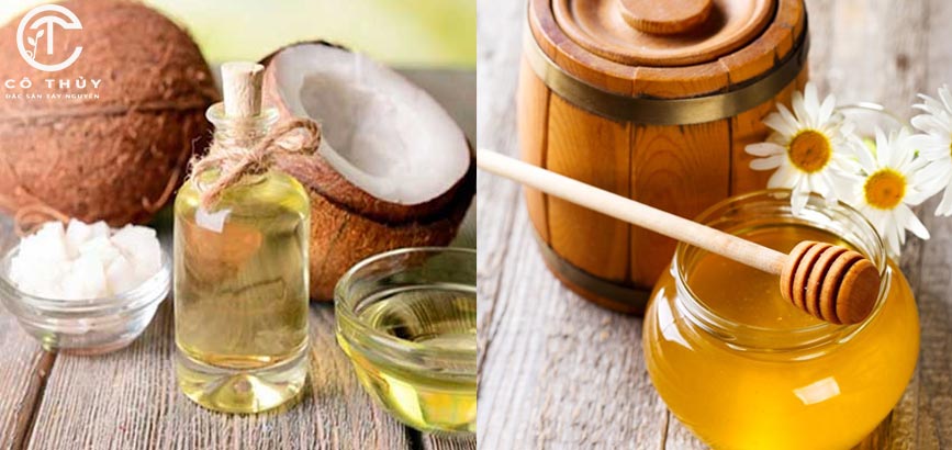 Công thức dầu dừa và mật ong trong làm đẹp