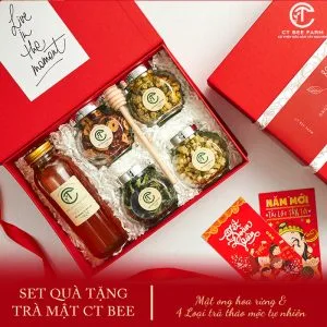 SET MẬT ONG VÀ TRÀ THẢO MỘC CTG345