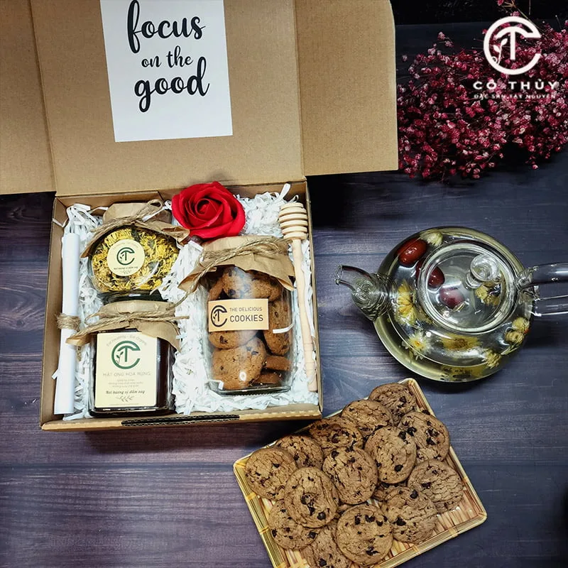 Set Trà Bánh Mật Ong CTG359 Cookies Set Trà Bánh Mật Ong CTG359 Cookies