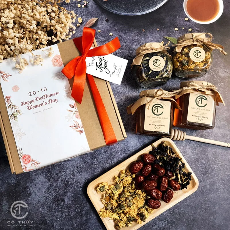Set quà tặng CTG Mật ong và trà thảo mộc Set quà tặng CTG Mật ong và trà thảo mộc