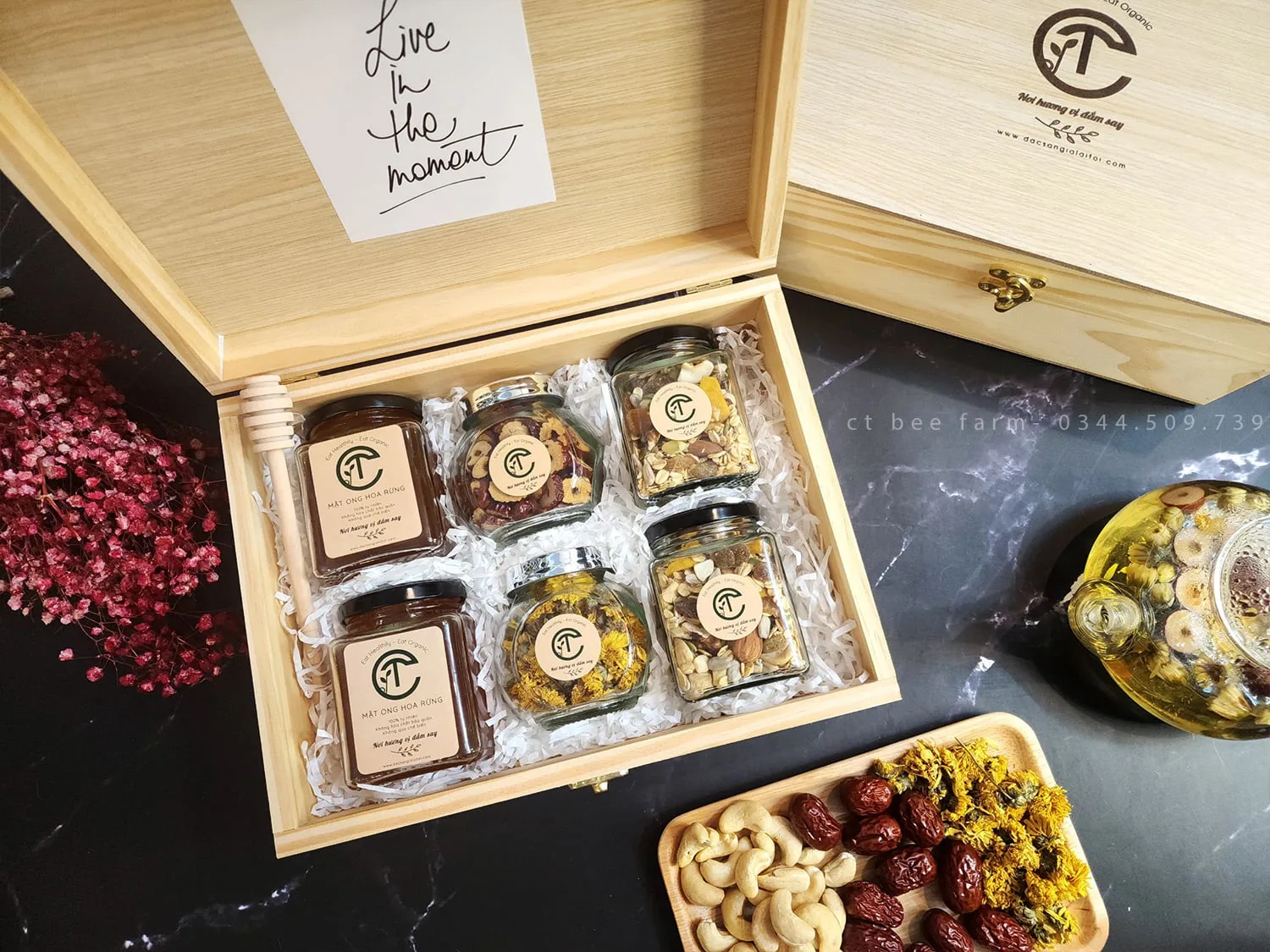 Set quà tết các loại hạt dinh dưỡng giá bao nhiêu