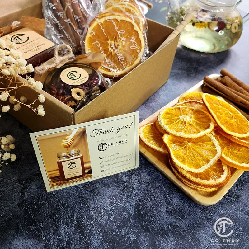 Set Quà Trà Cam Quế Mật Ong Nho Khô Set Quà Trà Cam Quế Mật Ong Nho Khô