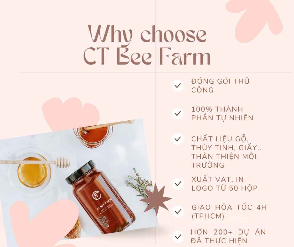 Tại sao nên chọn CT BEE FARM