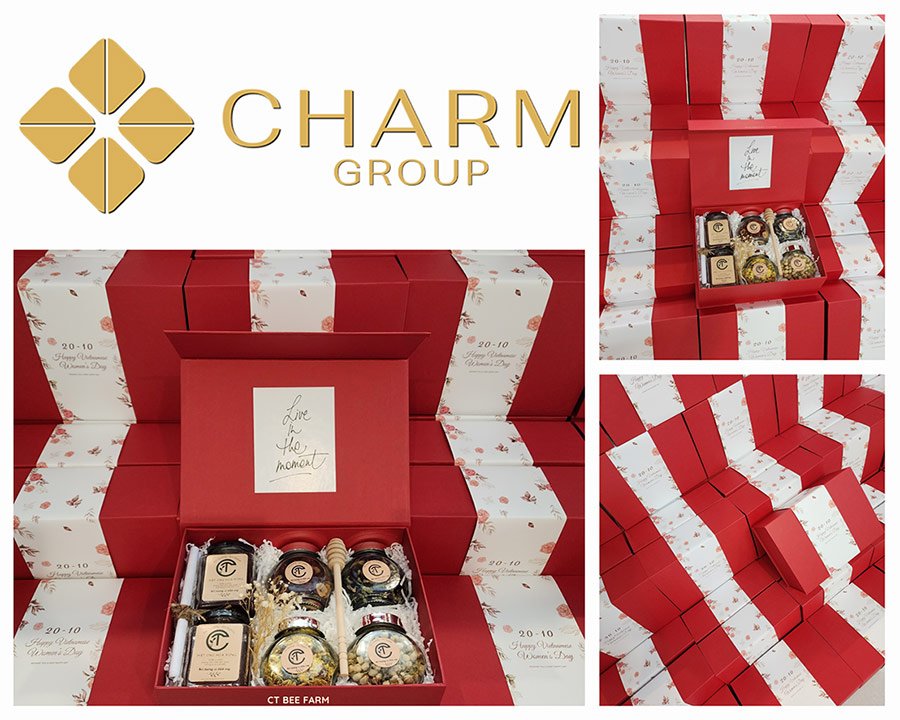 Dự án quà tặng cho tập đoàn Charm Group