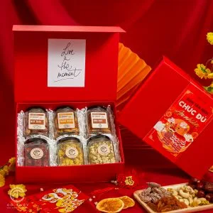 [HOT] Set quà tặng CTG329 (Các loại hạt và trà thảo mộc)