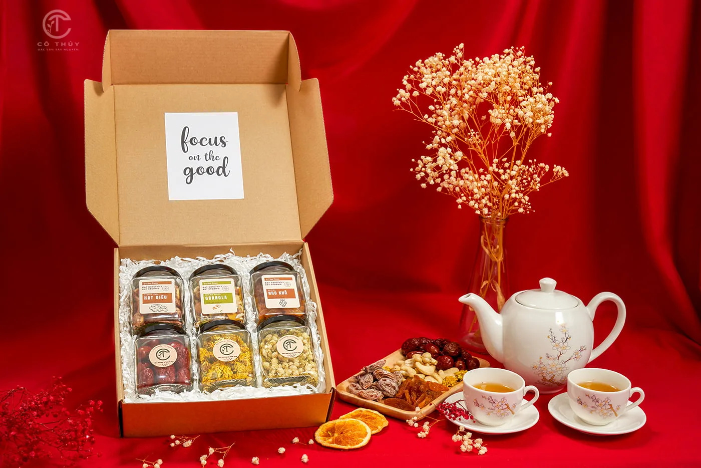 Set quà tết các loại hạt dinh dưỡng