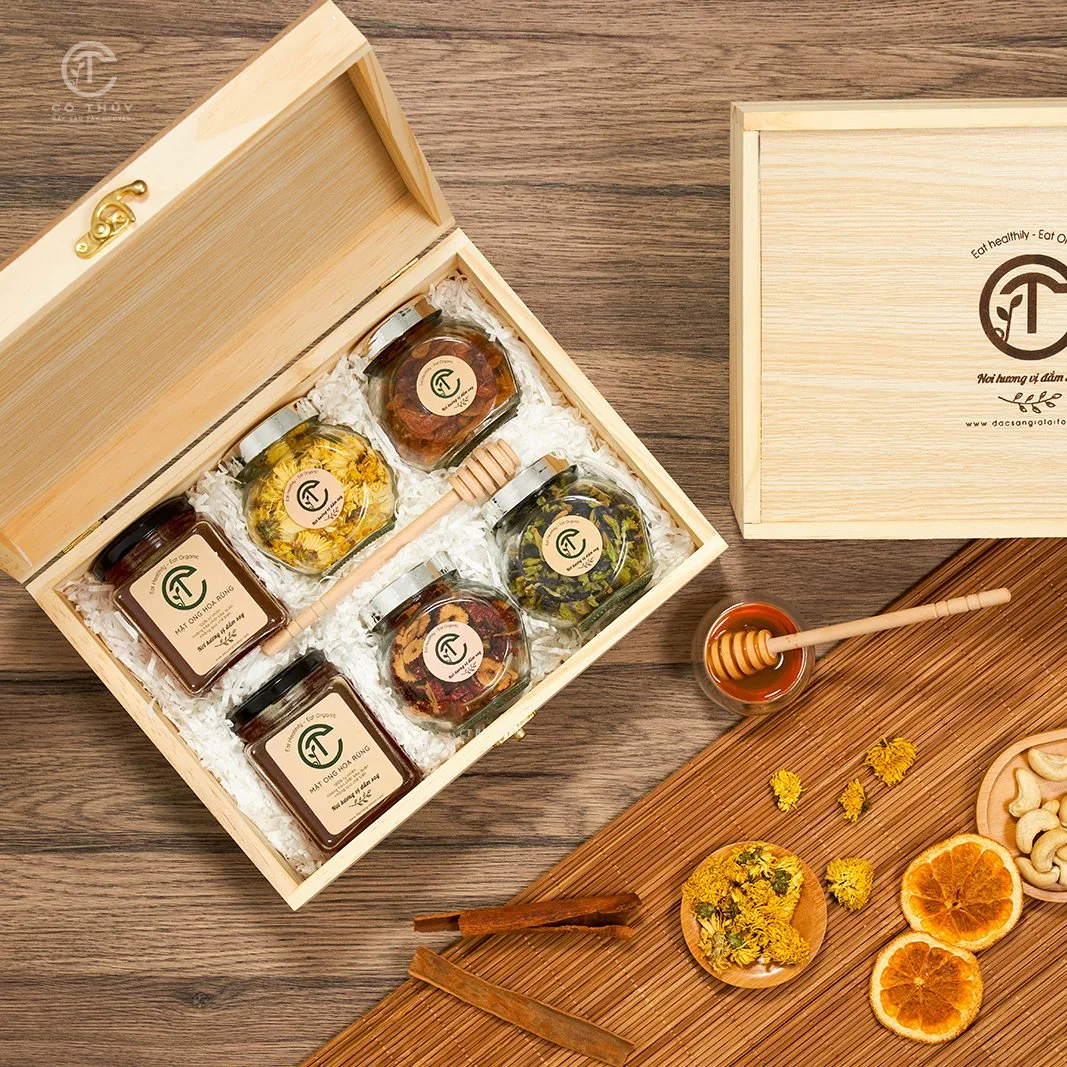 Quà tặng trà mật ong làm quà tặng cho vợ chồng mới cưới