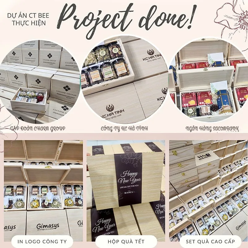 ĐỊA CHỈ MUA SET QUÀ TẾT CÁC LOẠI HẠT - CT BEE 