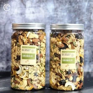 NGŨ CỐC GRANOLA MIX HẠT YẾN MẠCH 600GR