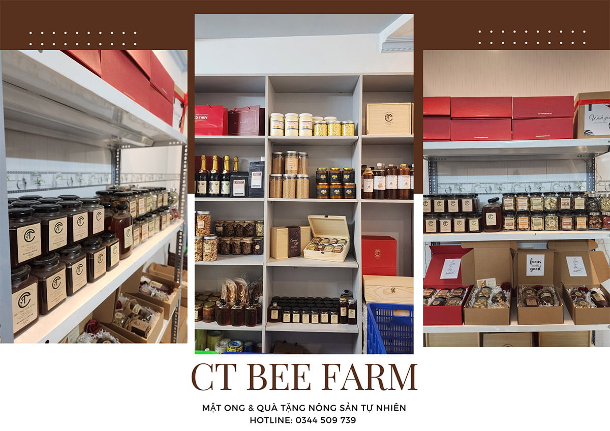 Cửa hàng CT Bee Farm chuyên bán mật ong hoa cà phê tây nguyên
