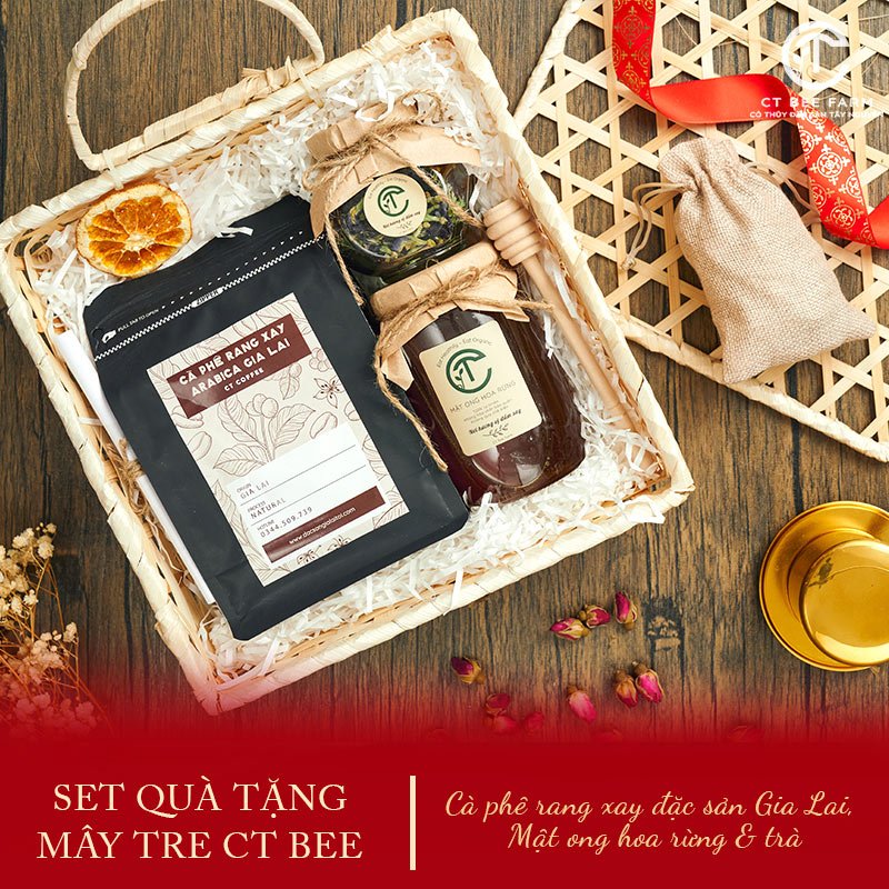 Set quà tặng cà phê đặc sản Việt Nam- CT Bee