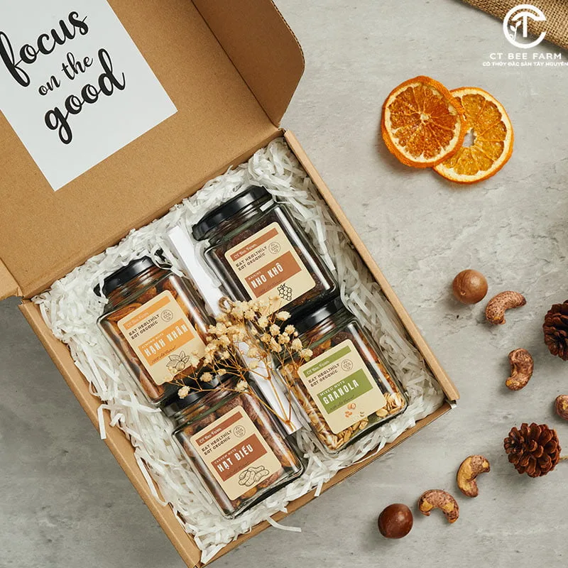 Set 4 món hạt dinh dưỡng CTG333