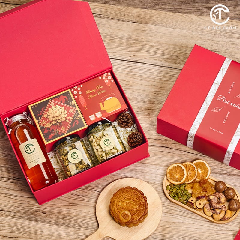 Set Quà Trung Thu 2025 CTG363 - Bánh Trung Thu, Trà Hoa Mật Thiên Nhiên Set Quà Trung Thu 2025 CTG363 - Bánh Trung Thu, Trà Hoa Mật Thiên Nhiên