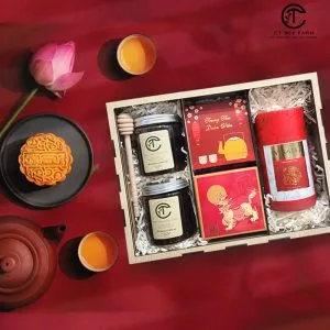 Set Quà Trung Thu 2025 - Trà Ô Long & Mật ong CTG365