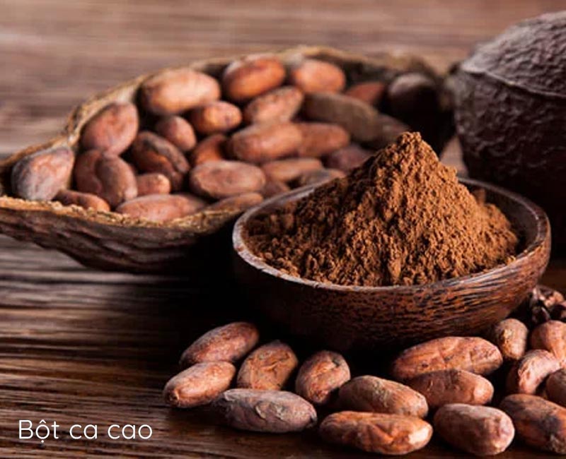 Bột cacao nguyên chất làm quà