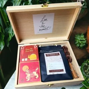 Hộp Quà Bánh Trung Thu & Cà Phê - CTG364