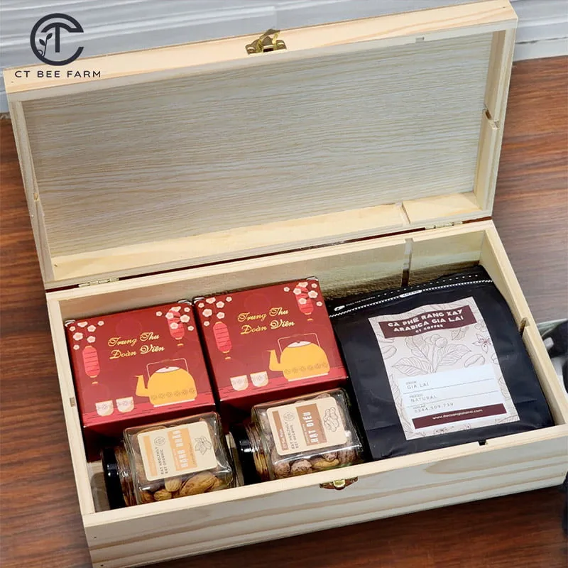 Set quà tặng bánh trung thu CTG377 Set quà tặng bánh trung thu CTG377