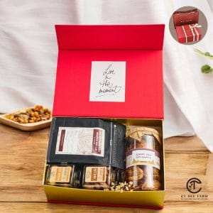 Set quà tặng CTG389 - Cà phê, hạt dinh dưỡng & trái cây