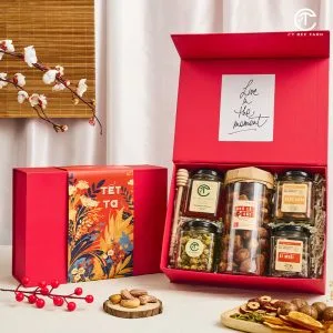 Hộp quà tặng tết 2026 An Nhiên Xuân - CTG385