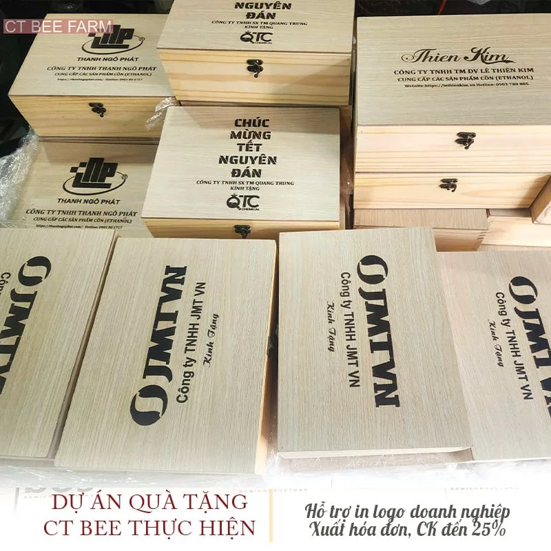 Những dự án hộp quà tặng cà phê do CT Bee thực hiện Những dự án hộp quà tặng cà phê do CT Bee thực hiện