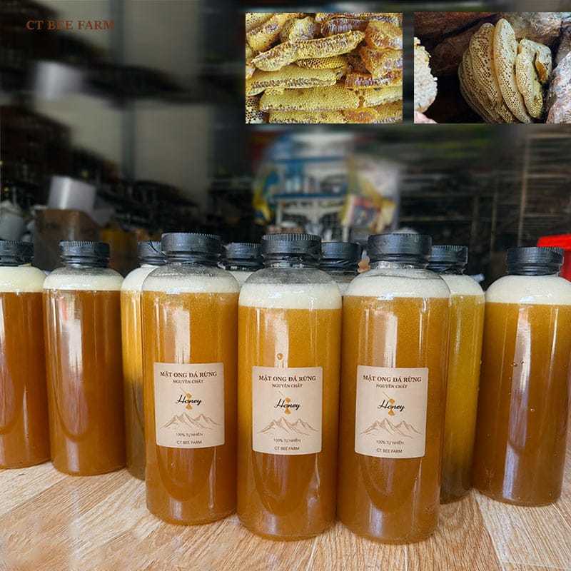1 Lít mật ong đá rừng nguyên chất, 100% chuẩn tự nhiên 1 Lít mật ong đá rừng nguyên chất, 100% chuẩn tự nhiên