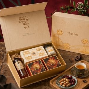 .Set quà trung thu 2026 Bách Hợp Premium CTG413